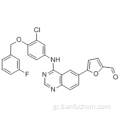 5- [4 - ((3-χλωρο-4 - ((3-φθοροβενζυλ) οξυ) φαινυλ) αμινο) κουιναζολιν-6-υλ] -2- φουραλδεϋδη CAS 231278-84-5